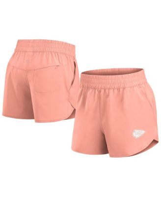 Fanatics - Women's Coral Kansas City Chiefs Front Office Woven Shorts