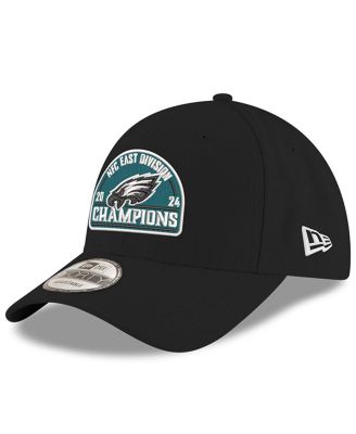New Era - Men's Black Philadelphia Eagles 2024 NFC East Division Champions 9FORTY Adjustable Hat