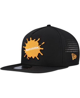 New Era - Men's Black Nickelodeon Vented 9FIFTY Snapback Hat