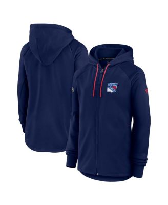 Fanatics - Women's  Navy New York Rangers Authentic Pro Rink Fleece Full-Zip Jacket