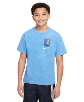 Nike - Big Kids Sportswear Printed Crewneck T-Shirt