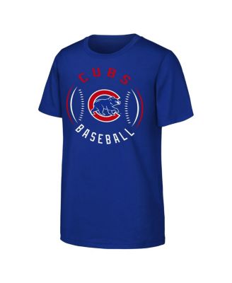 Outerstuff - Big Boys and Girls Royal Chicago Cubs Golden Glove T-Shirt