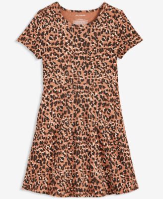 Epic Threads - Little & Big Girls Animal-Print Skater Dress