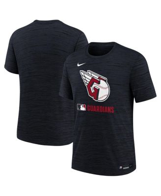 Nike - Big Boys and Girls Navy Cleveland Guardians Authentic Collection Velocity Performance T-Shirt