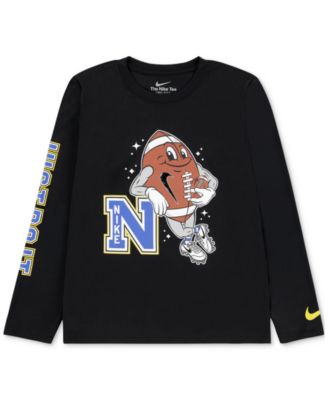 Nike - Toddler & Little Boys Football Graphic Long-Sleeve Dri-FIT T-Shirt