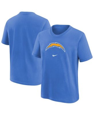 Nike - Big Boys and Girls Powder Blue Los Angeles Chargers Primary Logo Legend T-Shirt