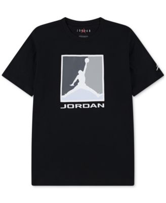 Jordan - Big Boys Flight Essentials Boxed Logo 3.0 T-Shirt