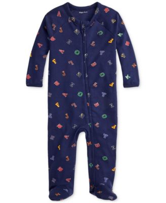 Polo Ralph Lauren - Baby Boys Alphabet-Print Coveralls