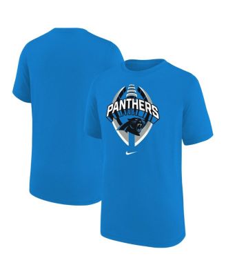 Nike - Big Boys and Girls Blue Carolina Panthers Icon Legend T-Shirt