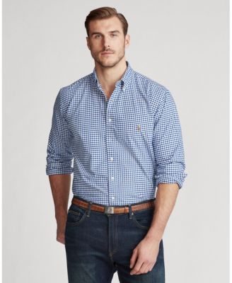 Polo Ralph Lauren - Men's Big & Tall Classic Fit Plaid Oxford Shirt