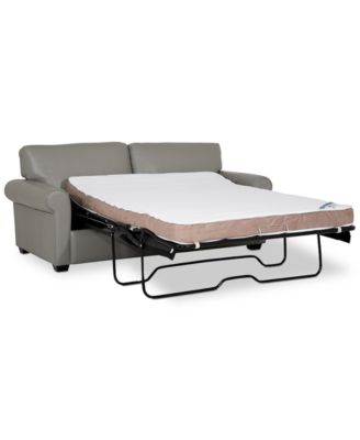 Furniture - Orid 77" Full Leather Sleeper