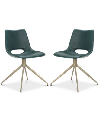 Safavieh - Ghant Dining Chair (Set Of 2), Quick Ship