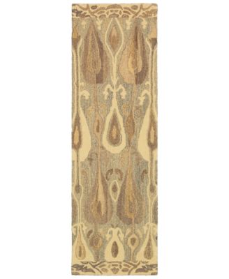 Oriental Weavers - Anastasia 68000 Ash/Sand 2'6" x 8' Runner Area Rug