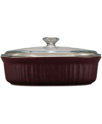 Corningware - French Cabernet 2.5-Qt. Oval Baker