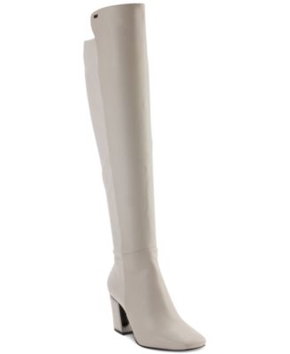 DKNY - Women's Cilli Square-Toe Knee-High Dress Boots