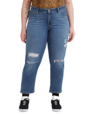 Levi's - Trendy Plus Size Boyfriend Jeans