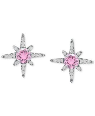 Giani Bernini - Cubic Zirconia Celestial Star Stud Earrings in Sterling Silver