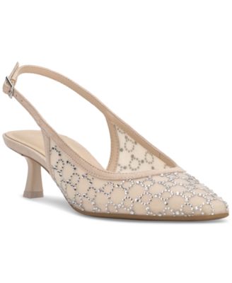I.N.C. International Concepts - Women's Gemini Mid-Heel Slingback Pumps