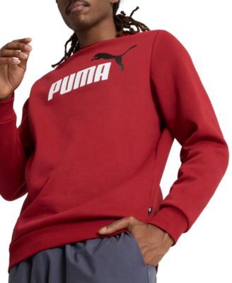 Puma - Men's ESS+ Big Logo Crewneck Sweatshirt