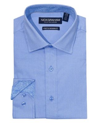 Nick Graham - Men's Corner Square Dress Shirt
