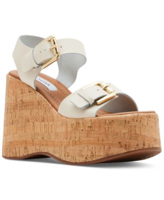 Steve Madden - Women's River Two-Piece Wedge Sandals