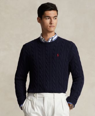 Polo Ralph Lauren - Men's Cable-Knit Cotton Sweater