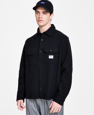 Hugo Boss - Men's Oversized-Fit Shirt Jacket