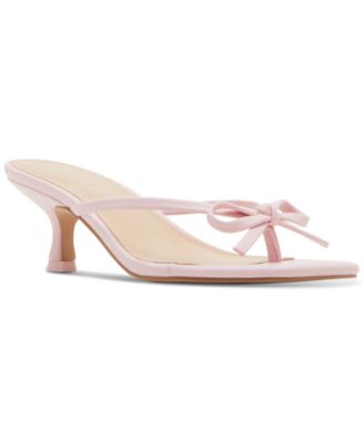 Madden Girl - Charlotte Kitten-Heel Bow Dress Sandals