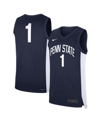 Nike - Men's 1 Navy Penn State Nittany Lions Road Replica Jersey