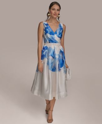Donna Karan New York - Women's Printed A-Line Dress