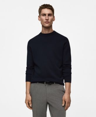 MANGO - Men's EU Regular Fit Knitted Sweater