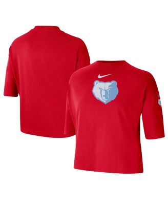 Nike - Women's Red Memphis Grizzlies 2024/25 City Edition Courtside Boxy T-Shirt