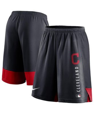 Nike - Men's Navy Cleveland Indians Authentic Collection Training Performance Shorts