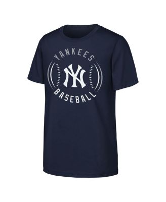 Outerstuff - Big Boys and Girls Navy New York Yankees Golden Glove T-Shirt
