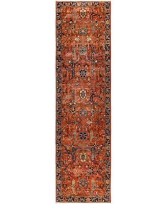 ADORN HAND WOVEN RUGS - Serapi M1945 2'8''x9'9'' Runner Area Rug