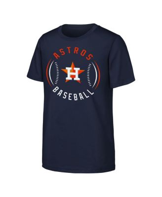 Outerstuff - Big Boys and Girls Navy Houston Astros Golden Glove T-Shirt