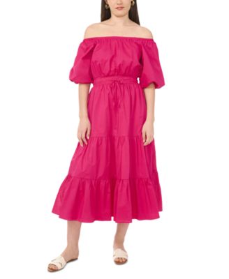 Vince Camuto - Women's Off-The-Shoulder Maxi Dress