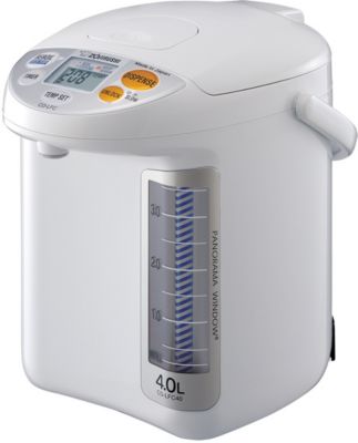 Zojirushi - Panorama Window Micom 4.0L Boiler & Warmer White