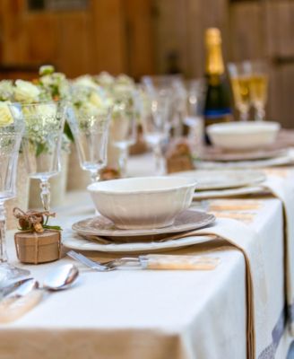 Euro Ceramica - Chloe White Dinnerware Collection