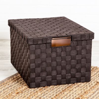 Honey Can Do - Large Woven File Box