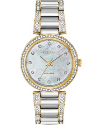 Citizen - Women's Silhouette Two-Tone Stainless Steel Bracelet Watch 28mm