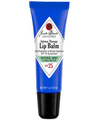 Jack Black - Intense Therapy Lip Balm SPF 25 with Natural Mint & Shea Butter, 0.25 oz
