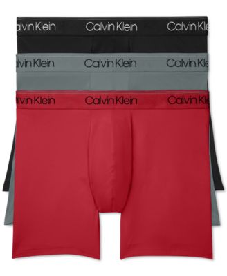 Calvin Klein - Men's 3-Pack Microfiber Stretch Boxer Briefs