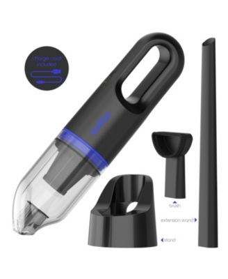 Tzumi - IonVac Cordless Vacuum – Lightweight Cordless Vacuum Cleaner with USB Charging, 6kPa Suction and Two Attachments For Home & Auto