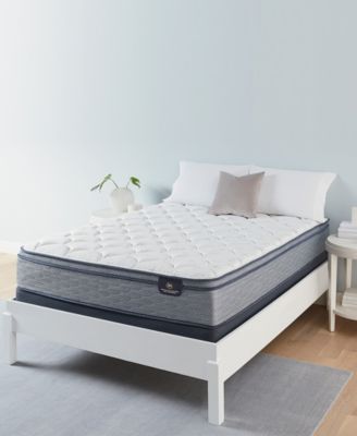 Serta - LUXE Armisted 12" Plush Euro Top Mattress Set- Queen
