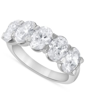Badgley Mischka - Diamond Oval-Cut Band (3-1/2 ct. t.w.) in 14k Gold