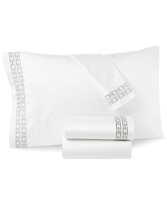 Hotel Collection - Chainlinks Standard Pillowcase, Created for Macy's