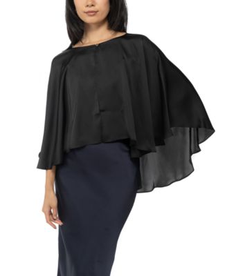 Giani Bernini - Women's Satin Capelet Evening Wrap