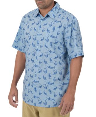 Guy Harvey - Men's Short Sleeve Retro Billfish Fishing Shirt