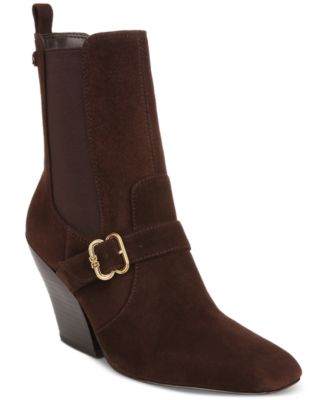 Sam Edelman - Women's Suzette Buckled Western Dress Booties